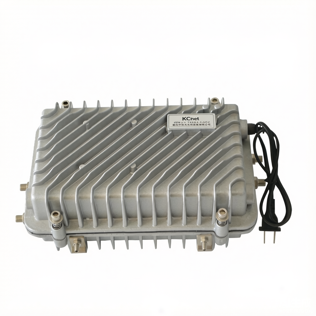 KOR-1000-4O-AGC 1 GHz Outdoor Four-Output AGC Optical Receiver